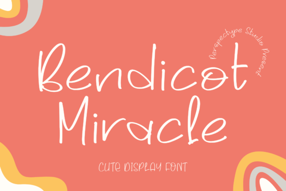 Bendicot Miracle Script Font for Small Business Branding