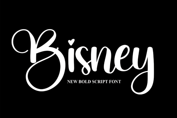 Bisney: A Contemporary Script Handwritten Font for Editorial Charm