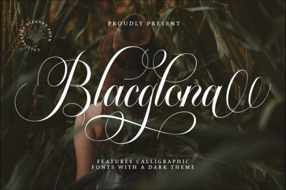 Blacglona: A Stylish Script Font for Small Business Branding
