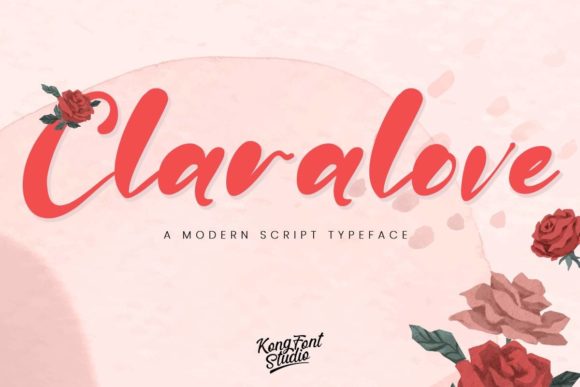 Claralove: A Modern Handwritten Script Font for Thoughtful Editorial Design