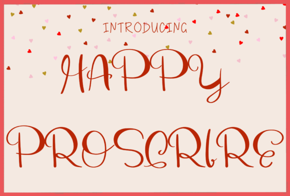 Happy Proscrire Font for Bold, Friendly Campaign Typography