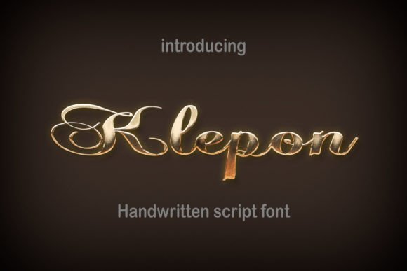 Klepon: A Modern Script Handwritten Font for Brand Identity