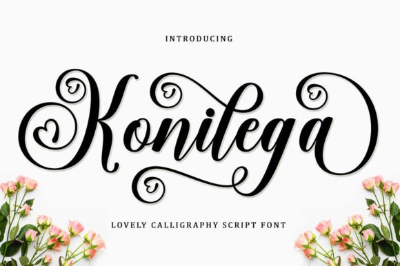 Konilega Script Font for Elegant Campaign Visuals
