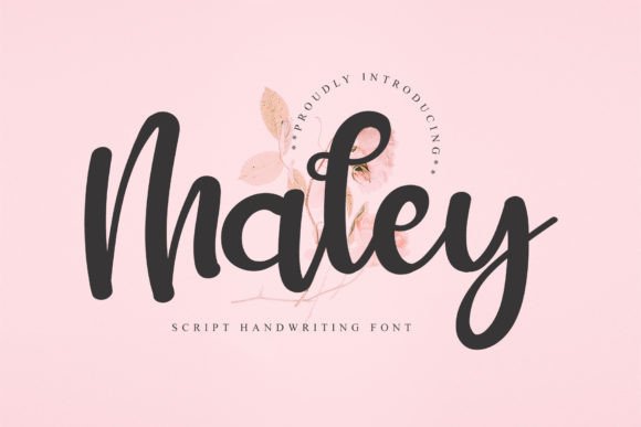 Maley: A Dainty Script Font for Editorial Warmth