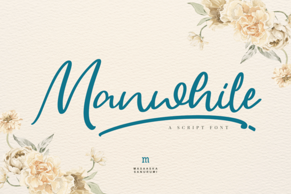Manwhile: A Modern Script Handwritten Font for Real Design Work