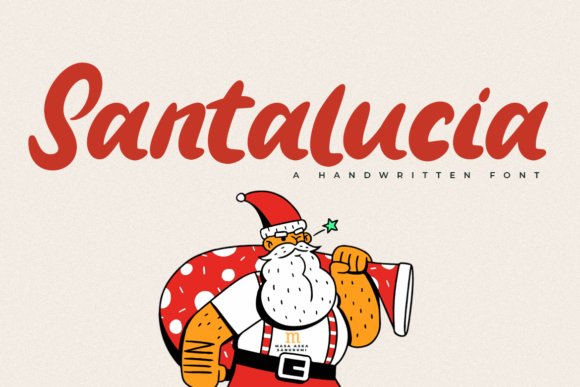 Santalucia: A Modern Script Font for Digital Branding