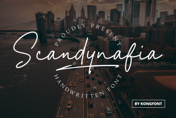 Scandynafia Font: Playful Handwritten Script for Makers