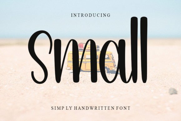 Small Script Handwritten Font for Casual Branding