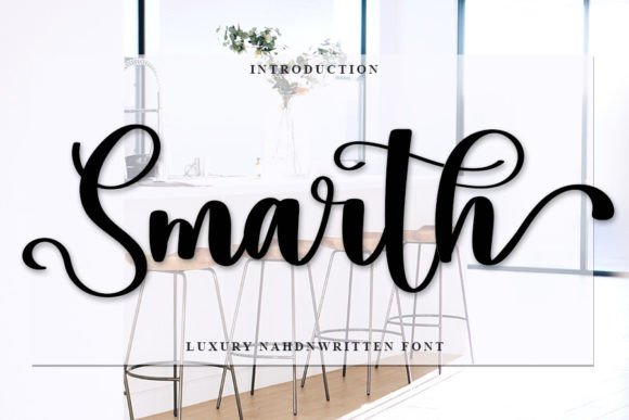 Smarth Script Font for Small Business Branding