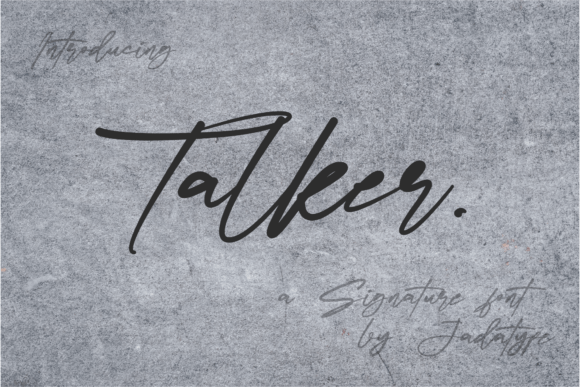 Talker Script Font for Branding That Feels Human and Memorable